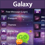 go sms galaxy theme android application logo